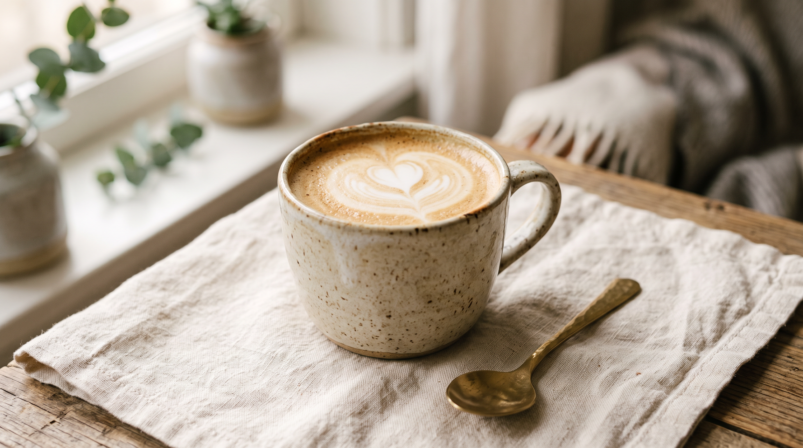 Warme latte als dagelijks ritueel