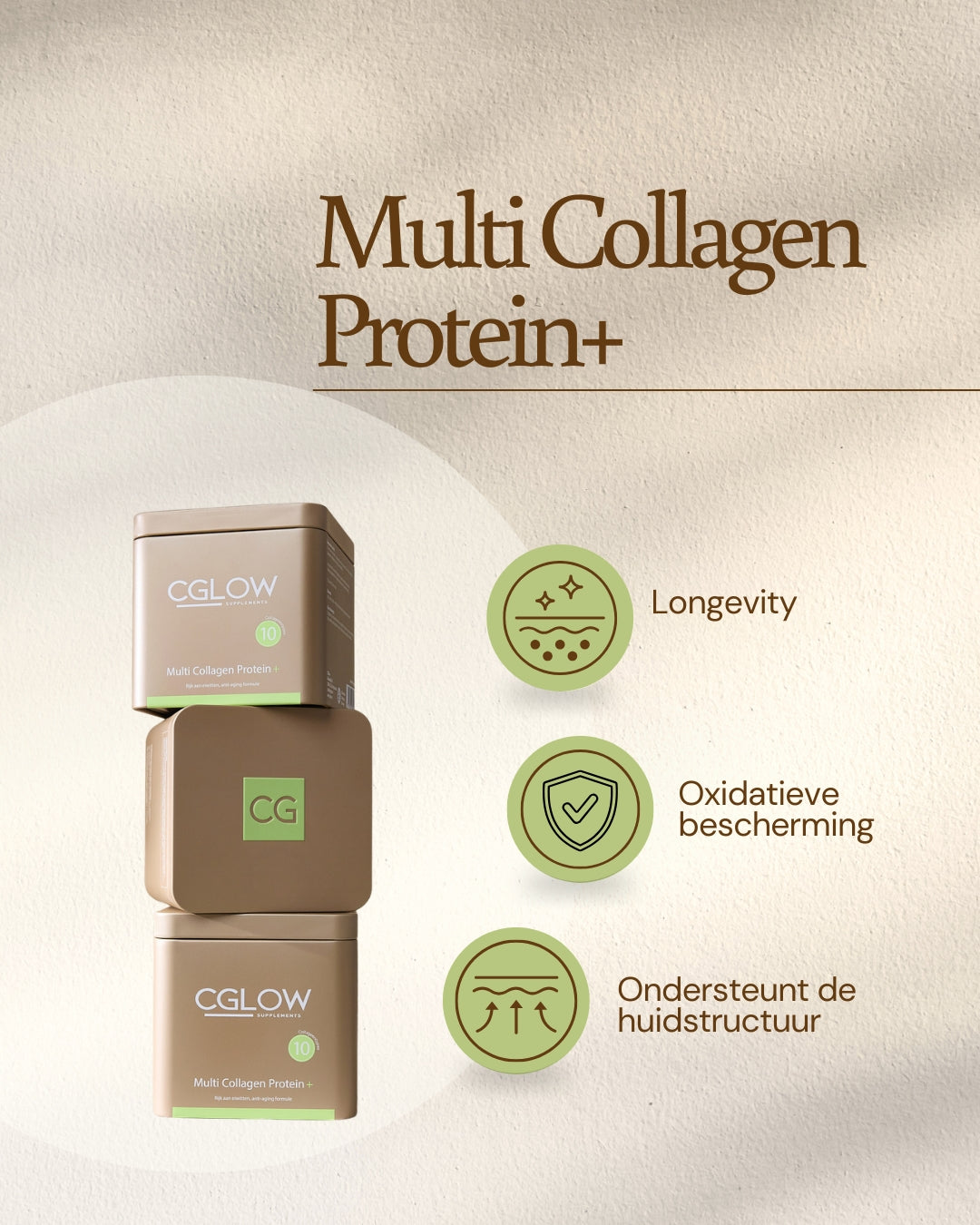 CGlow, Multi Collagen Protein+